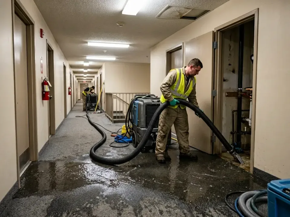 multi-unit-apartment-hallway-f-005 — frequently asked questions, Emergency Burst Pipe Water Extraction & Removal in Darlingt…